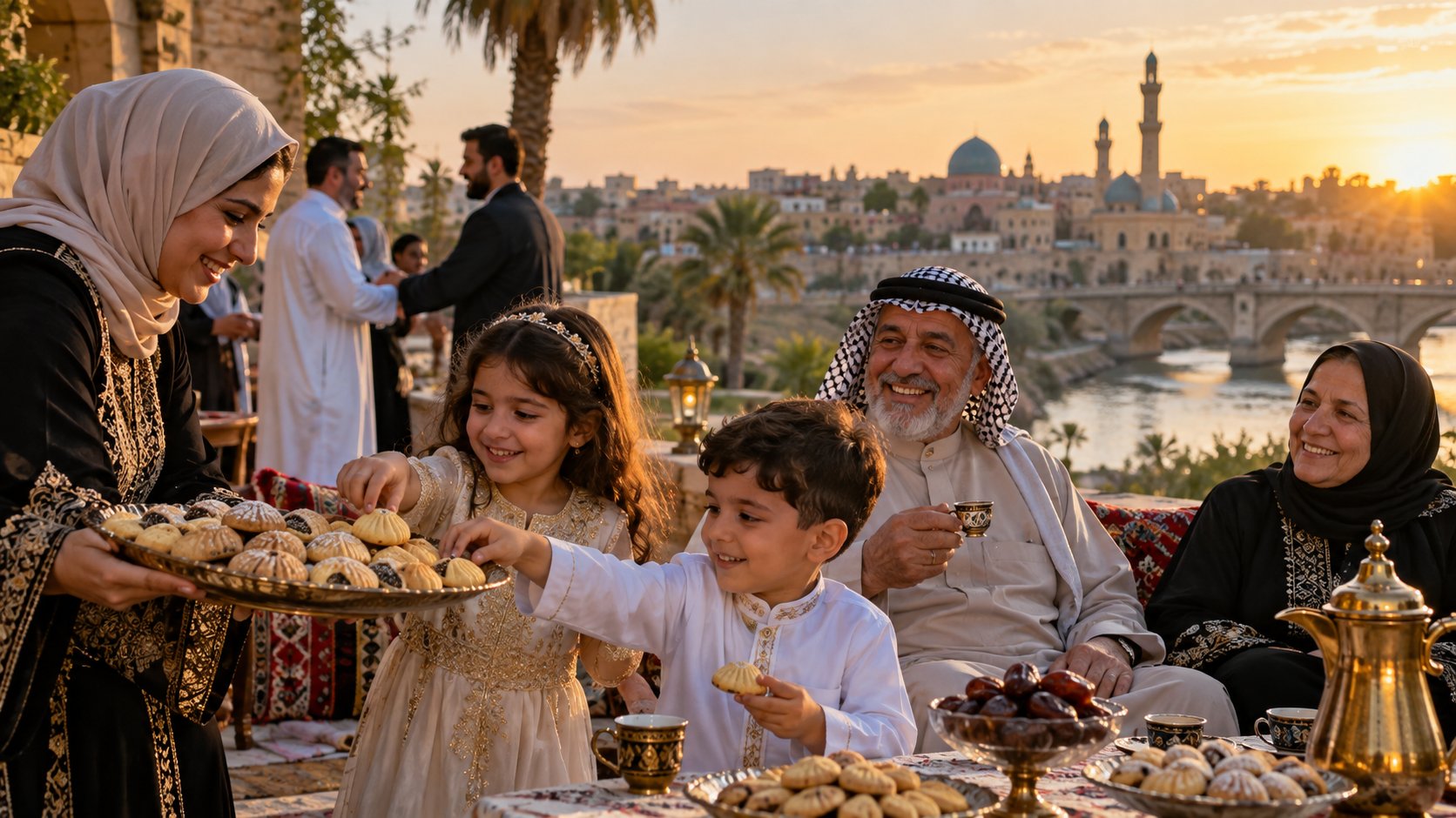 عيد الفطر في العراق: التقاليد، طقوس الكليجة، ودليل المسافر