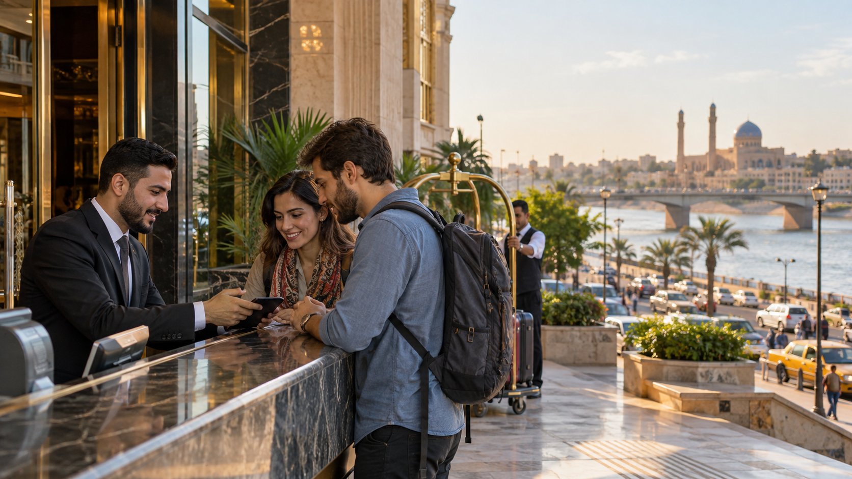 Hotels im Irak buchen: WhatsApp-Reservierung, Bargeldregeln und Preise