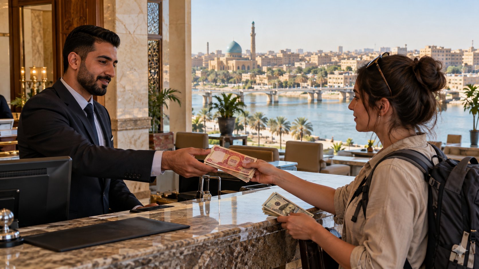 Hotels im Irak buchen: WhatsApp-Reservierung, Bargeldregeln und Preise