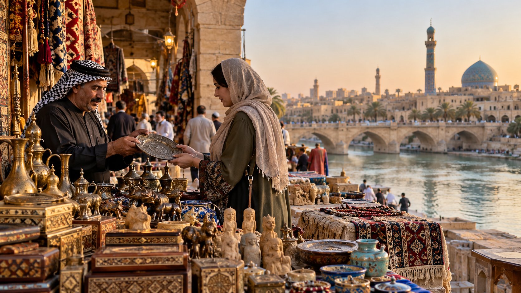 Souvenir- und Einkaufsführer für den Irak