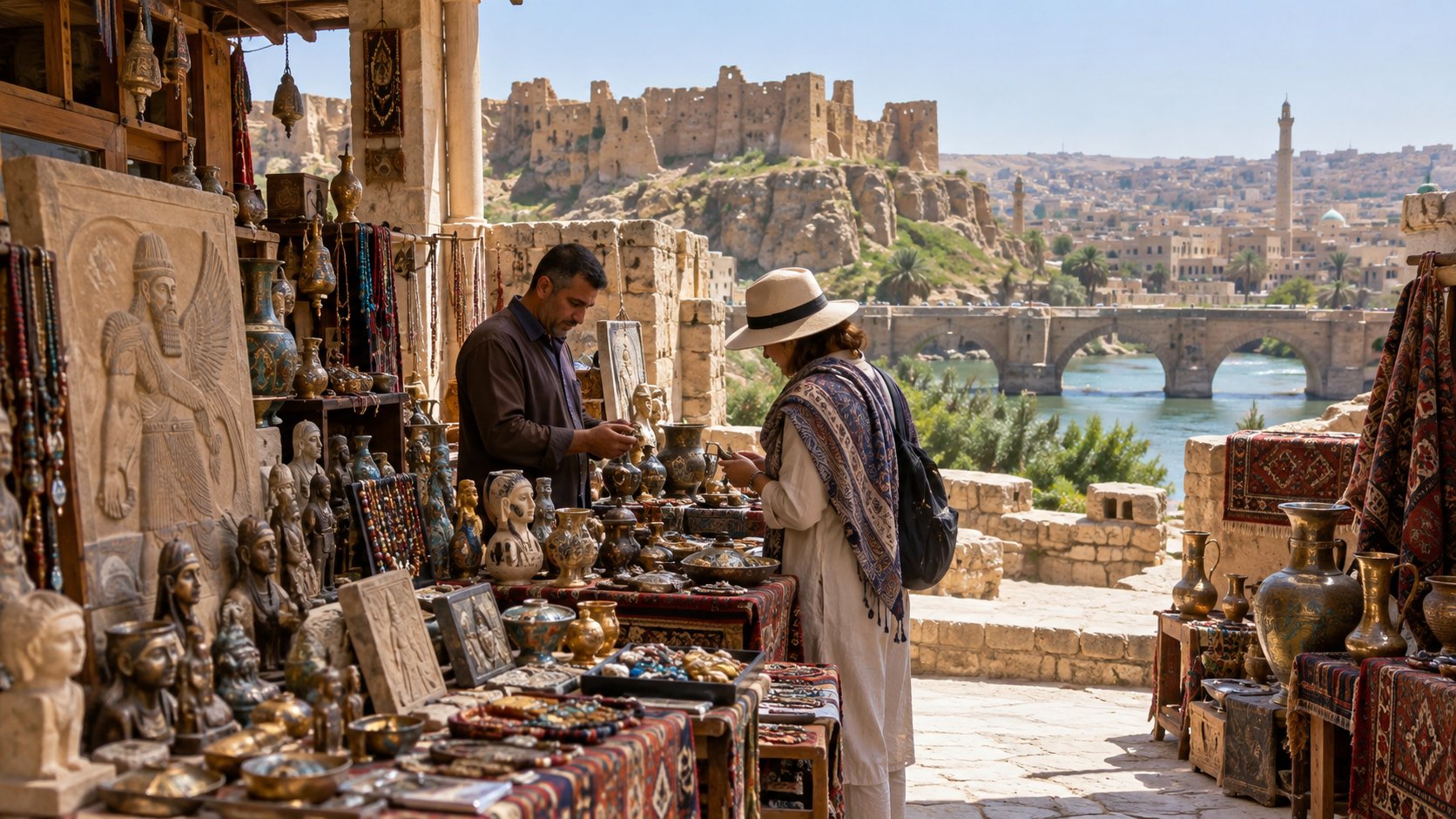Souvenir- und Einkaufsführer für den Irak