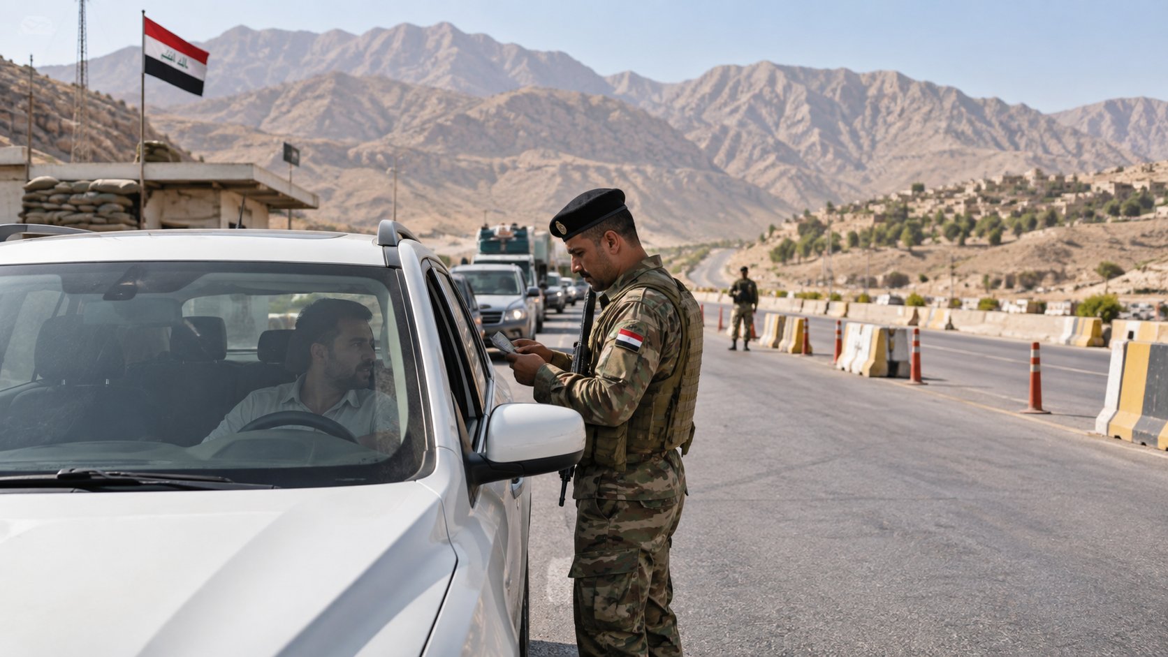 Mietwagen im Irak: Führerschein, Verkehrssicherheit und Checkpoints
