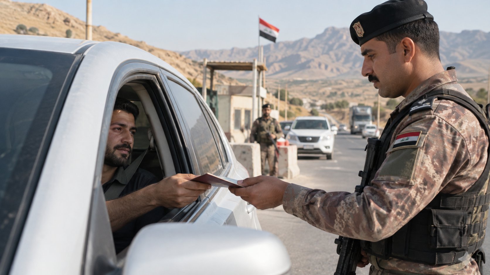 Mietwagen im Irak: Führerschein, Verkehrssicherheit und Checkpoints