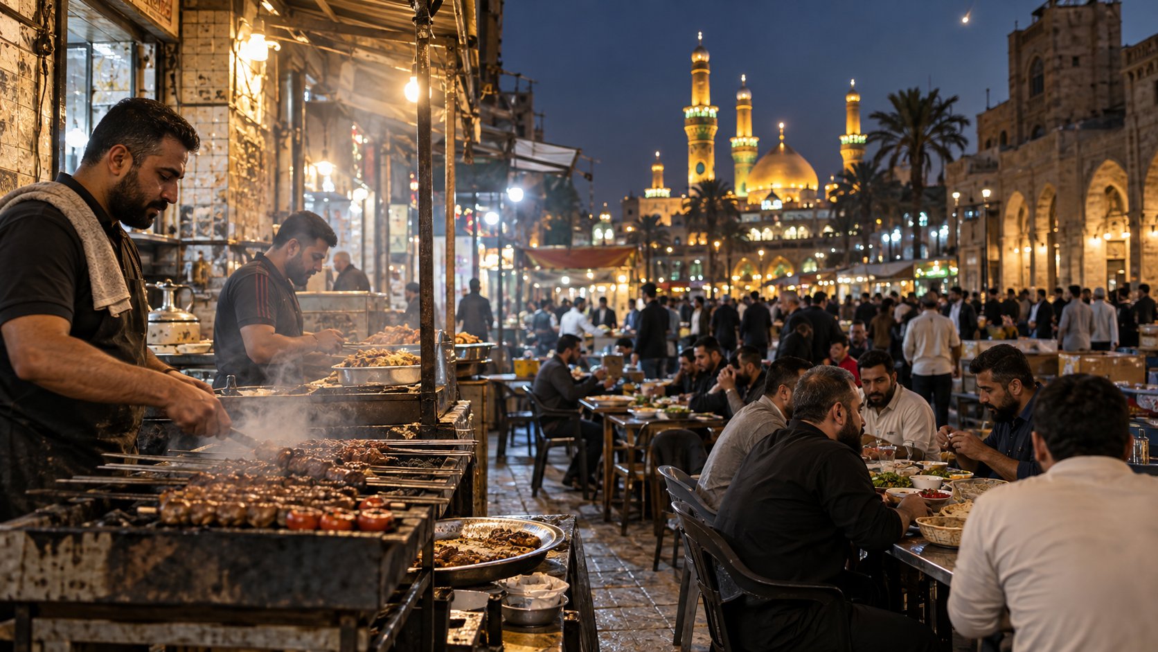 Suhūr-Streetfood-Touren im Irak: Mitternächtliches Schlemmen in Bagdad, Mossul und Basra während des Ramadan