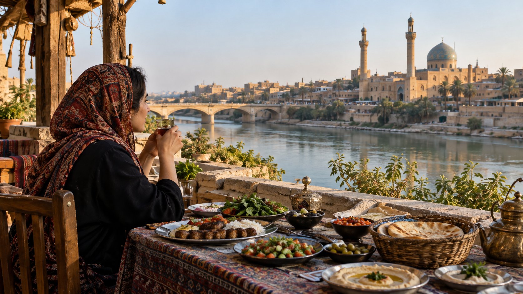 Mit Ernährungseinschränkungen durch den Irak reisen
