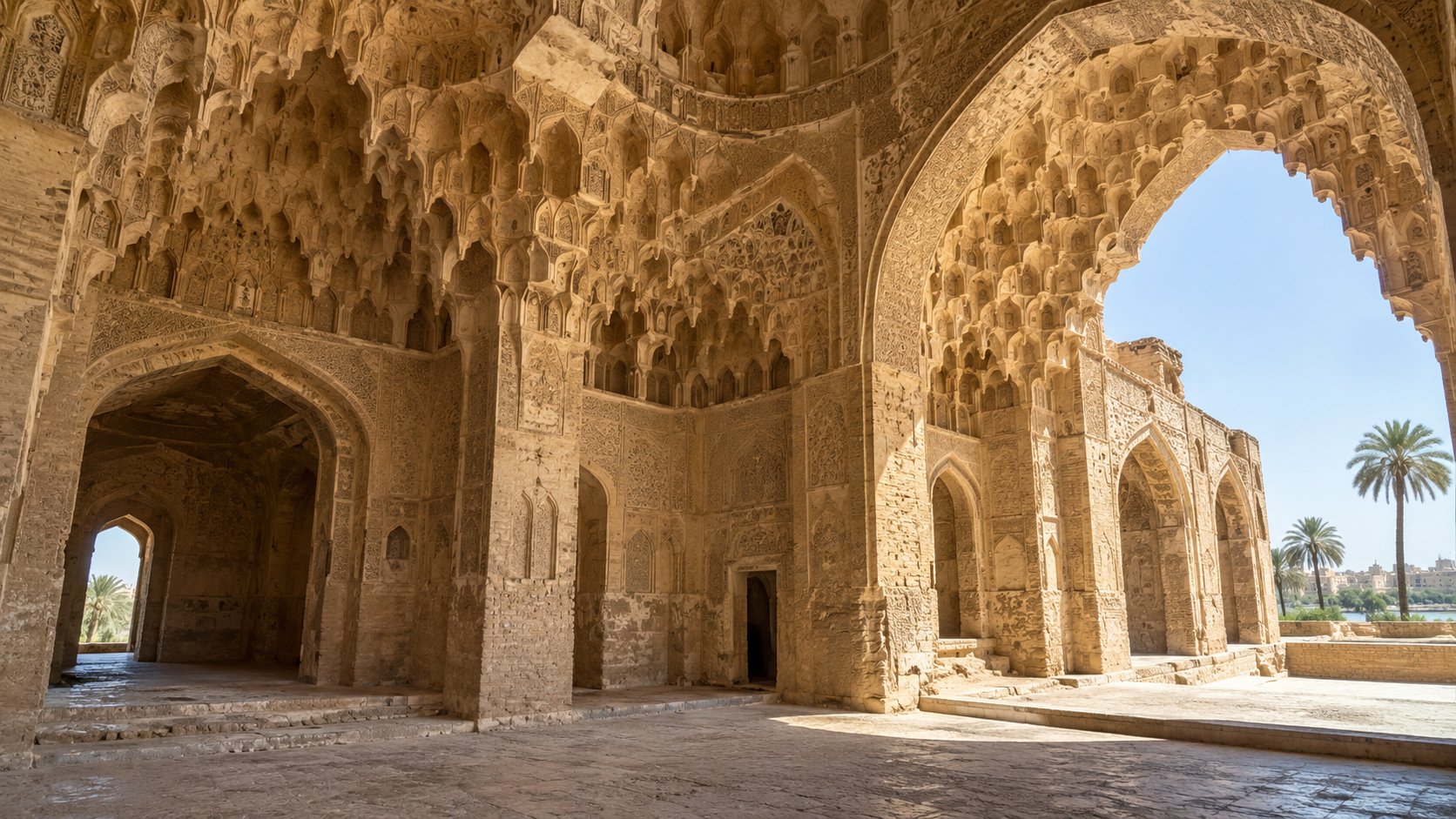 Abbasiden-Palast in Bagdad