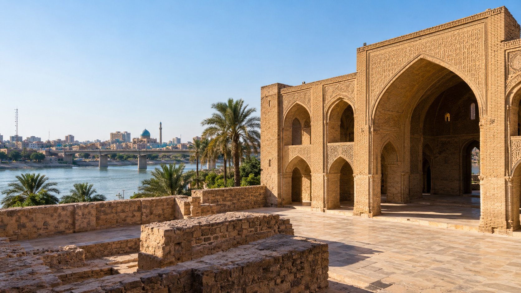Abbasiden-Palast in Bagdad