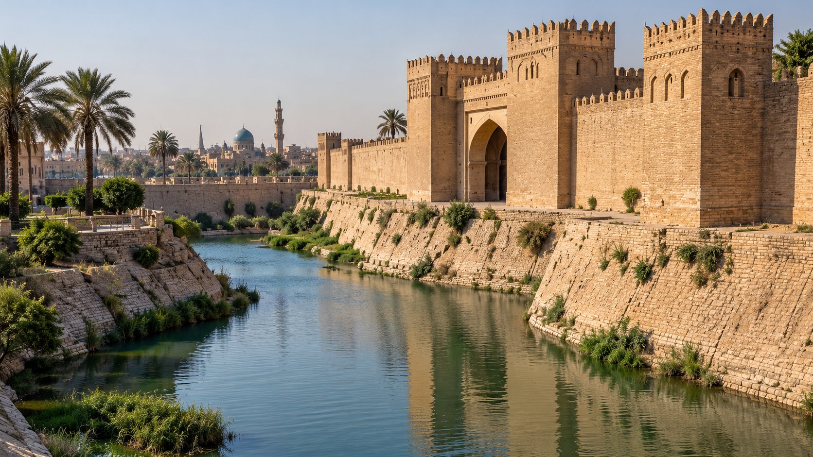 باب الوسطاني في بغداد