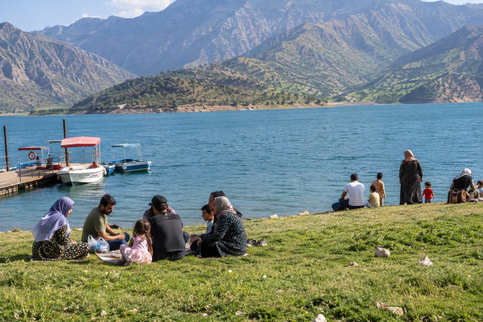 dukan lake nature day trip — view 1