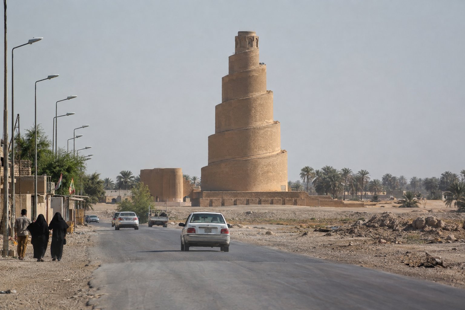 malwiya minaret samarra — view 2