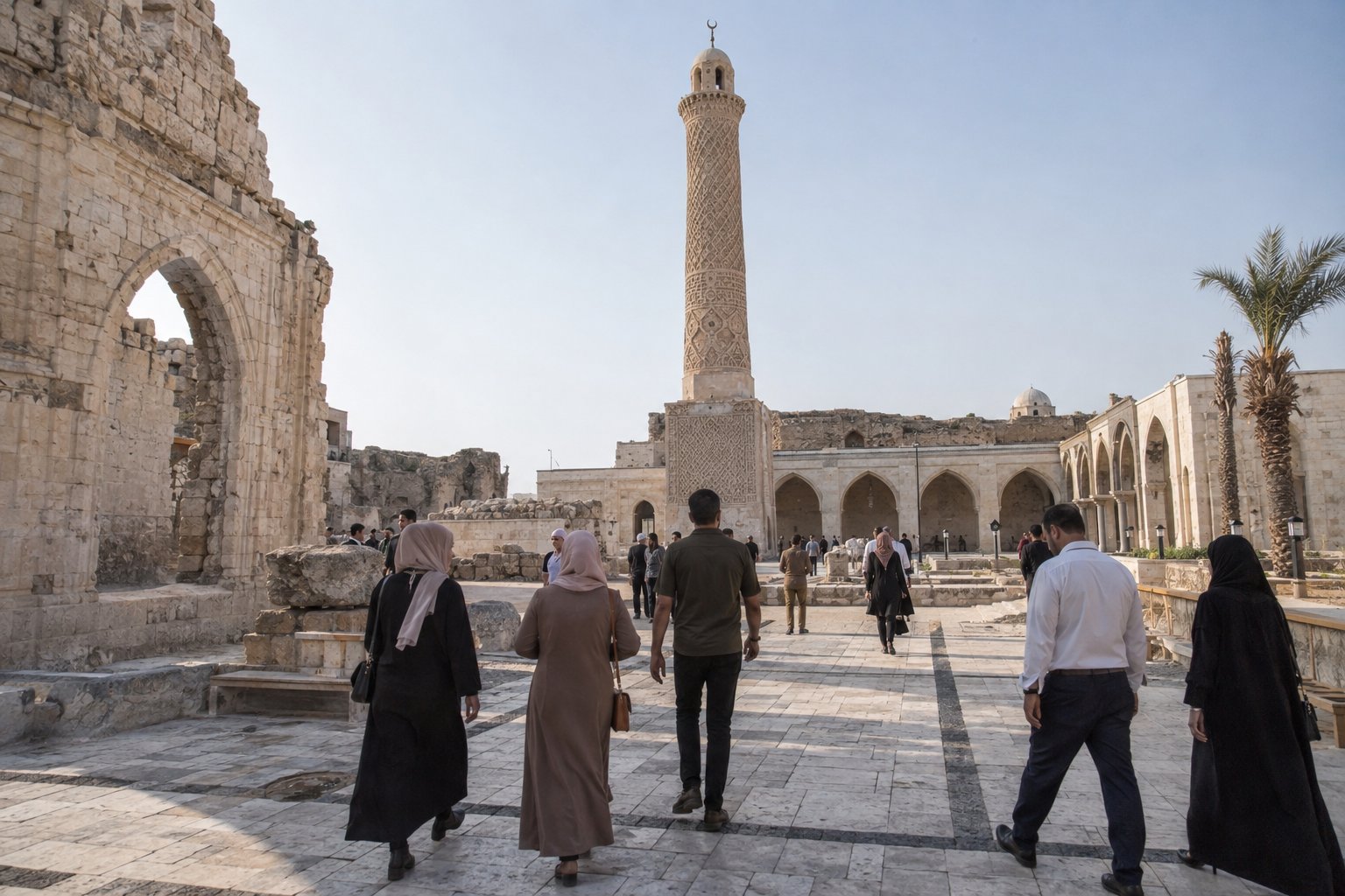 mosul old city al nuri mosque — view 2