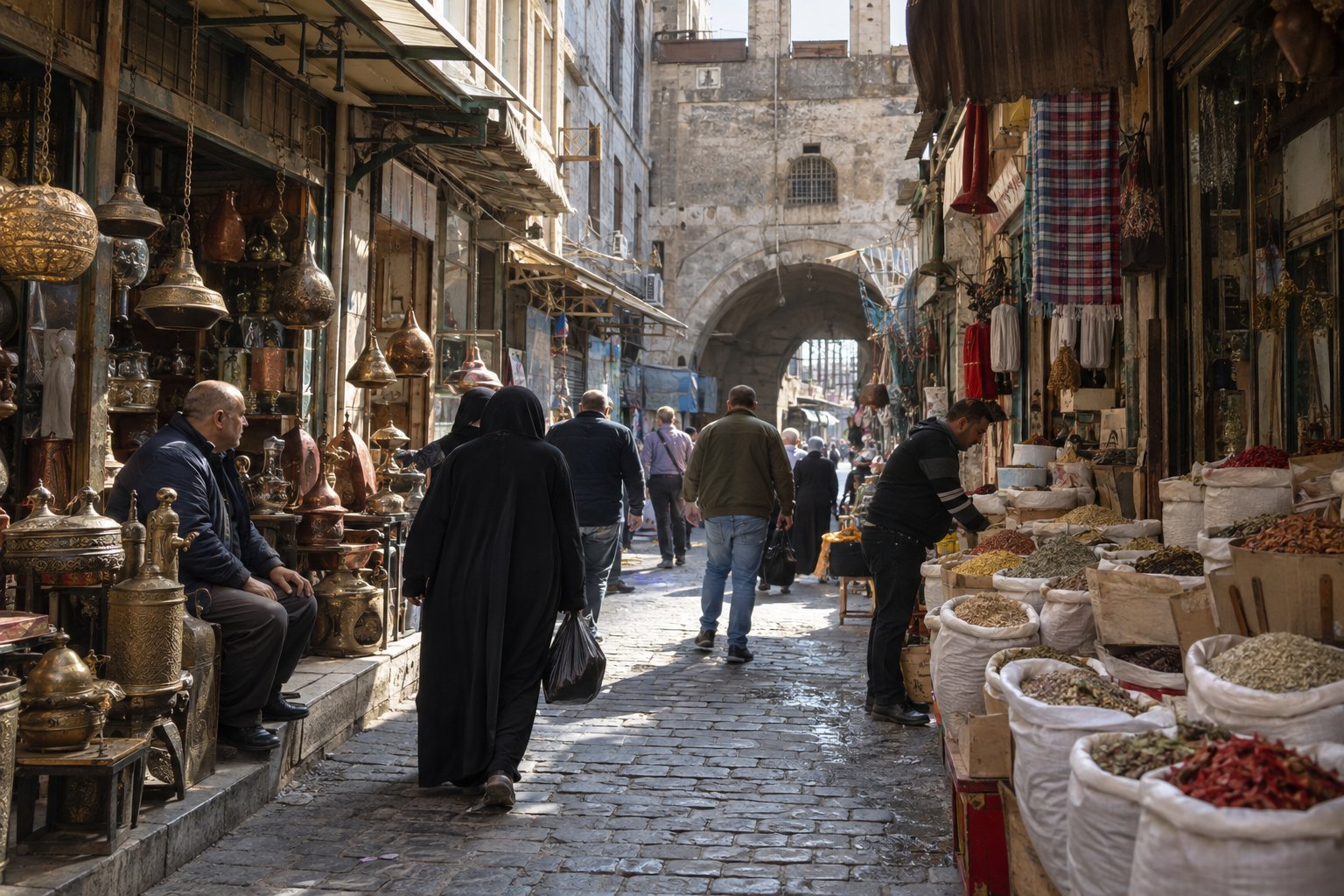 mosul old city al nuri mosque — view 3