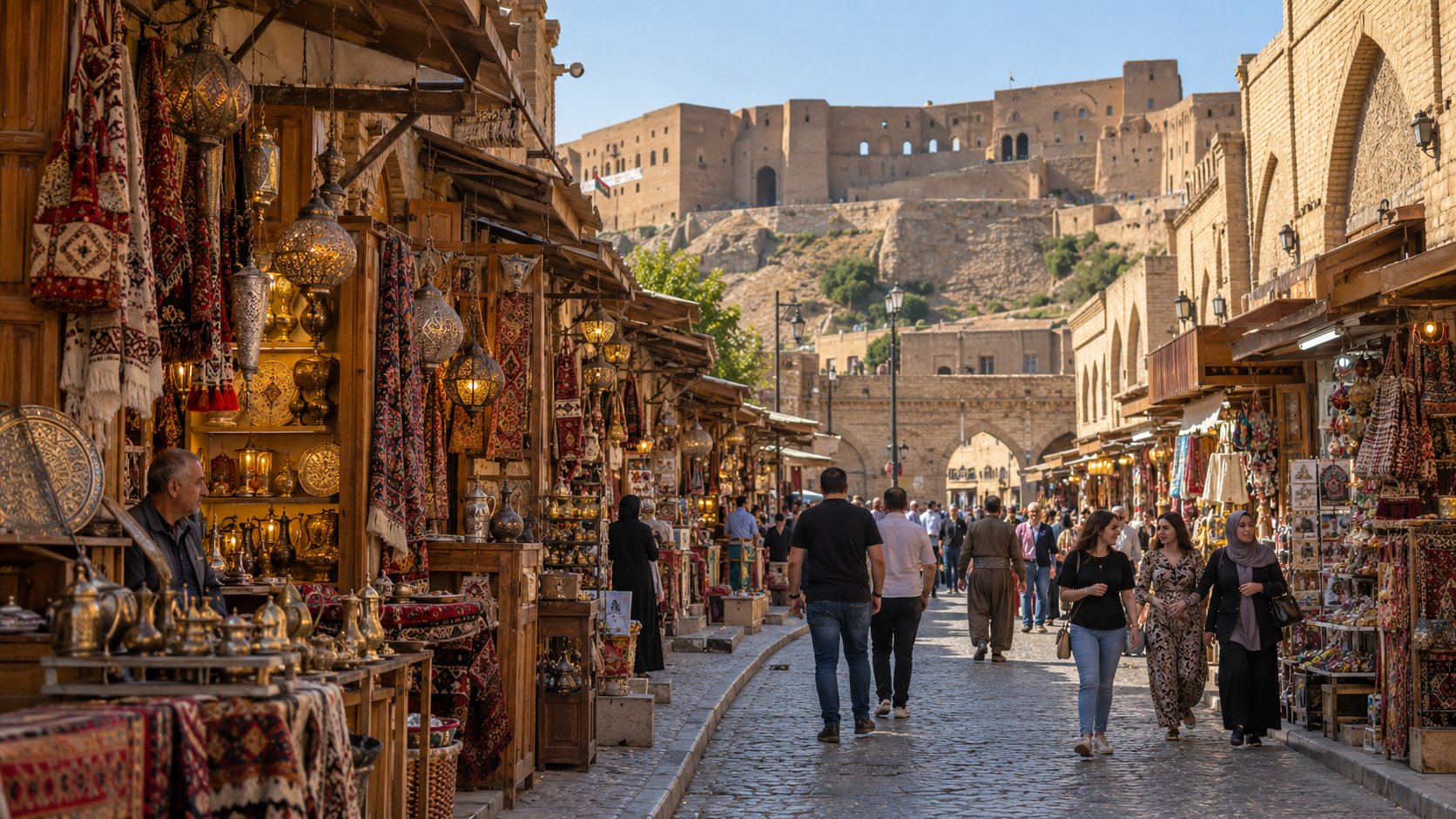 سوق القيصرية في أربيل