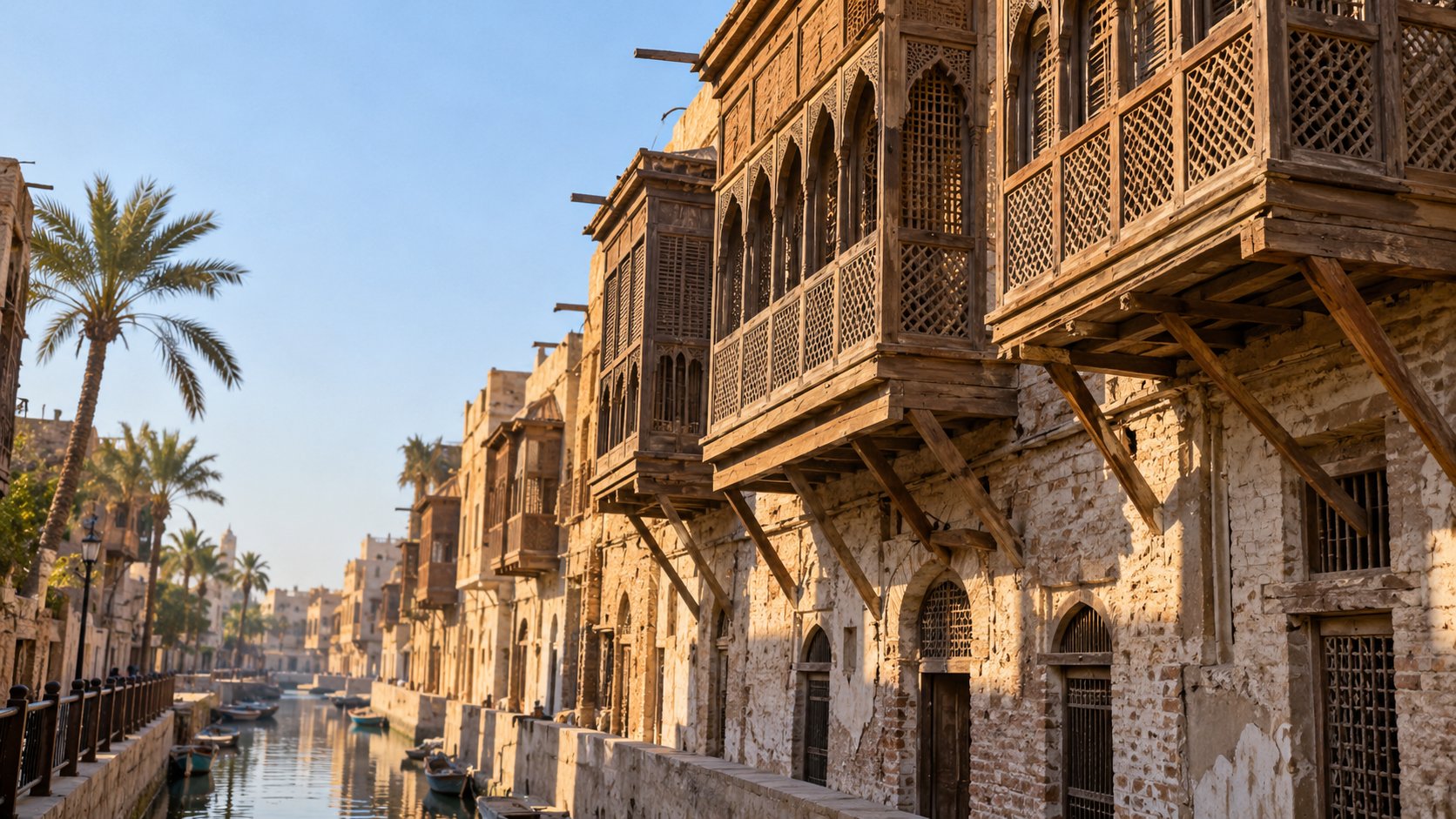 الشناشيل التاريخية في البصرة القديمة